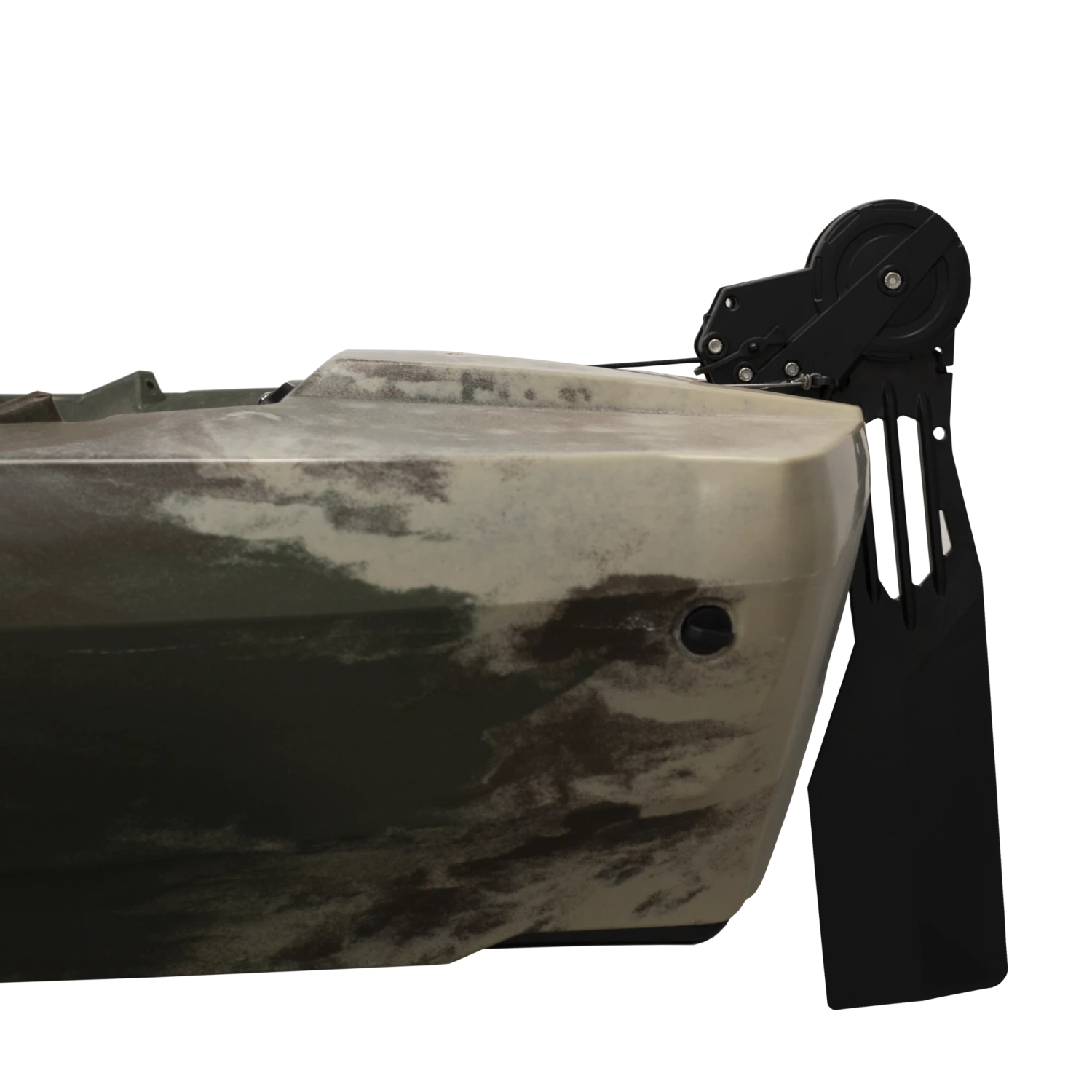 Bonafide SS Series Rudder System Featuring The YakAttack SwingBlade