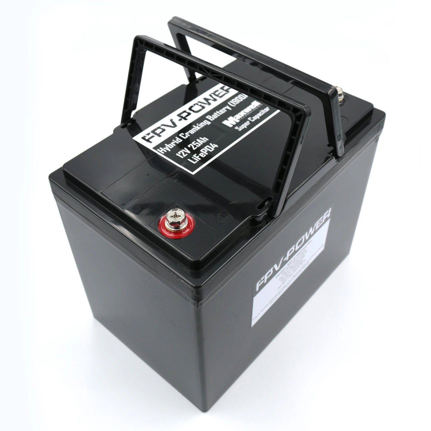 FPV-Power 12V 25Ah LIFEPO4 Hybrid Cranking Battery - Image 2