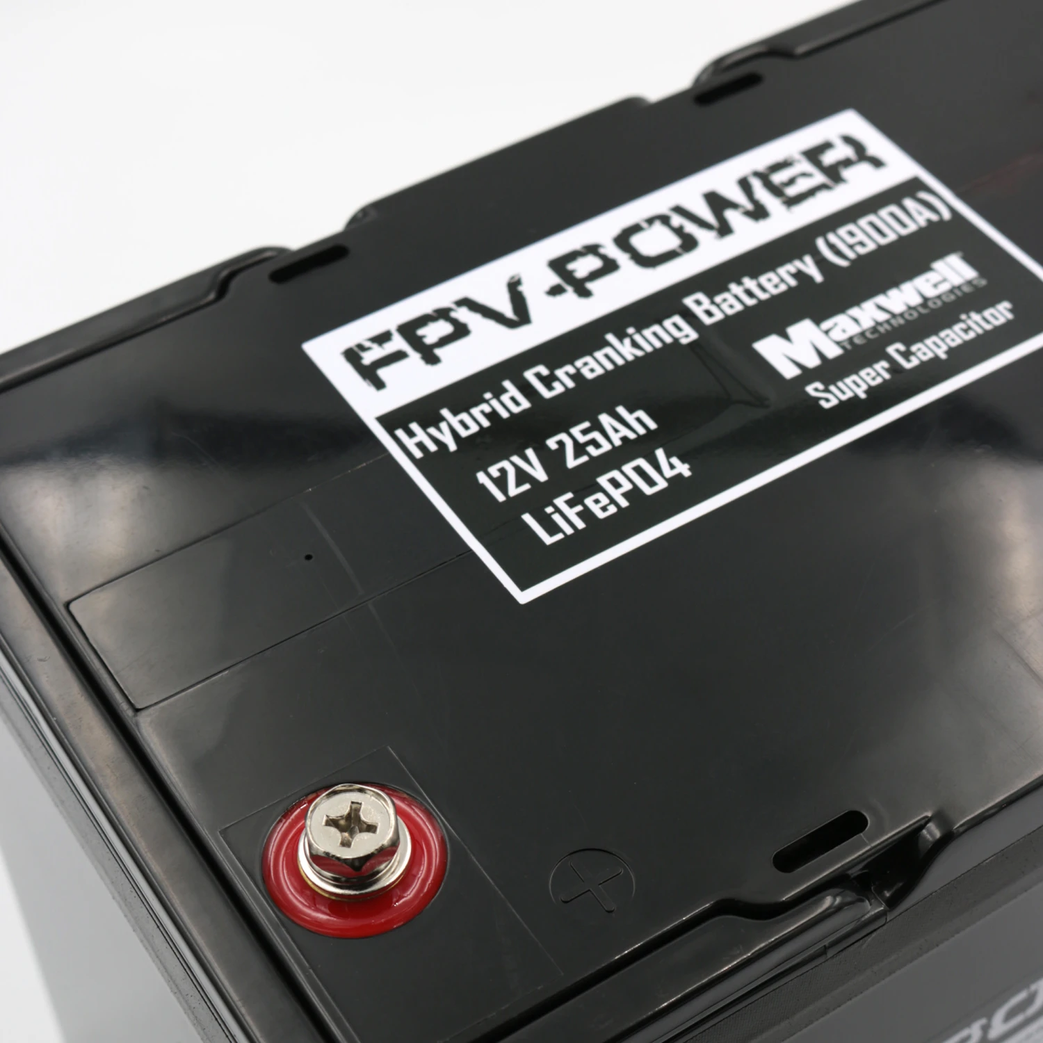 FPV-Power 12V 25Ah LIFEPO4 Hybrid Cranking Battery - Image 3