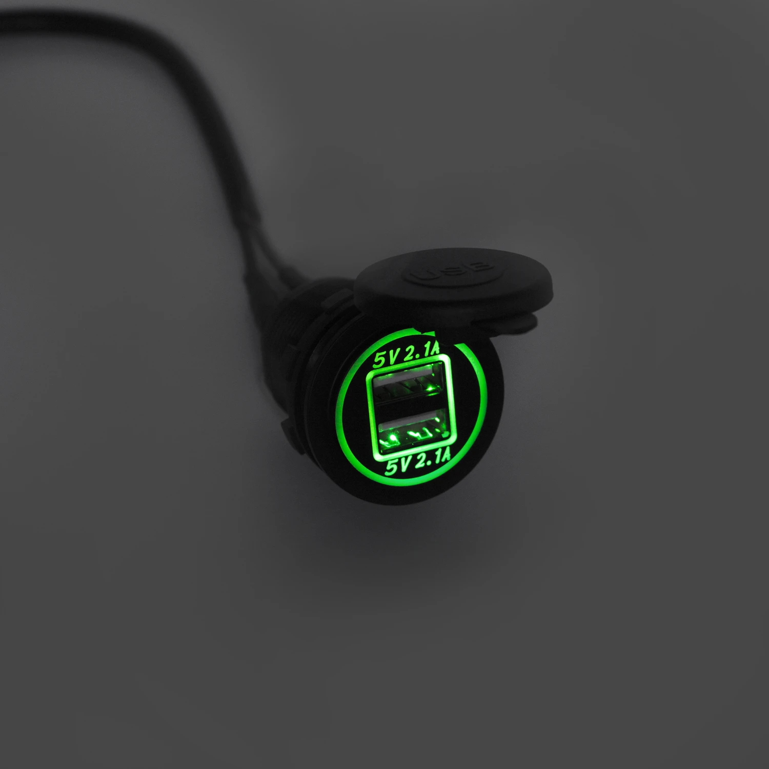 FPV-Power Dash Mounted 2.1Amp USB Dual Port - Image 2