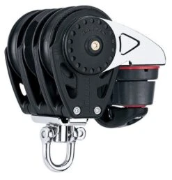 Harken Block 57mm Triple Low Profile Carboratchet