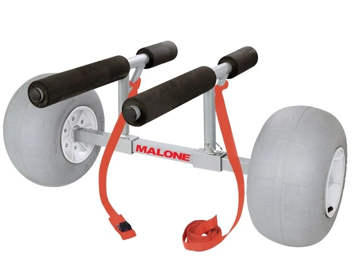 Malone Traverse TRX-S Bunk Style Canoe/Kayak Cart (With Balloon Beach Tires)