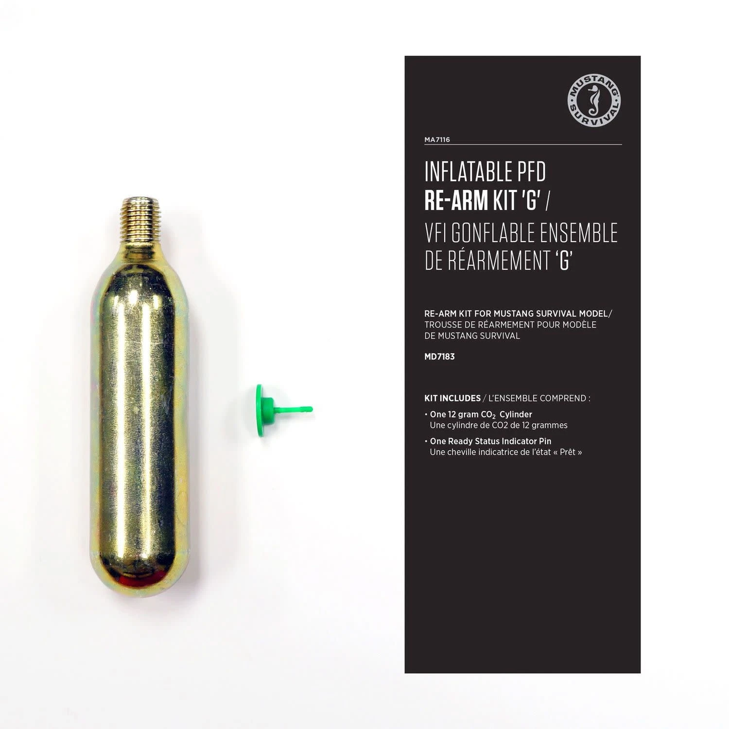 Mustang Survival Re-Arm Kit G 12g Manual No Bayonet