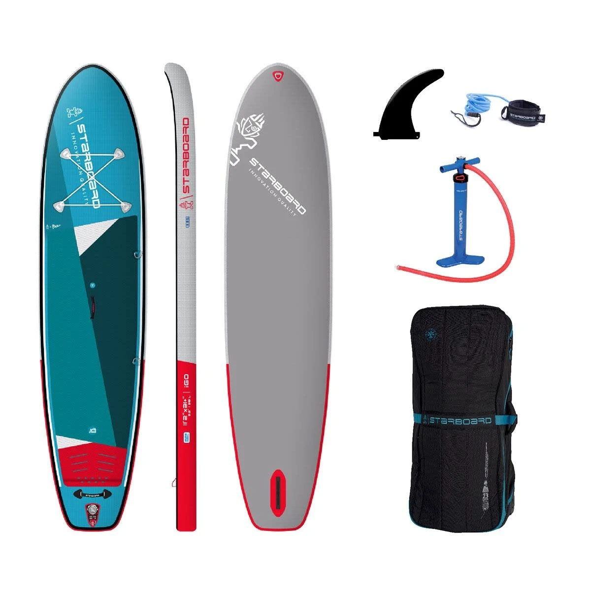 Starboard (Prior Year Model) 2021/2022 Inflatable Sup 11'2" X 31" X 5.5" IGo Zen SC With Paddle - Image 2