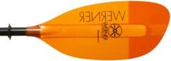 Werner Paddles (Closeout) Corryvreckan Paddle 2-Piece Straight Standard Orange 215