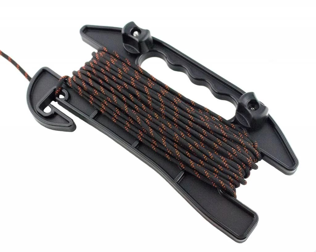Yak-Attack SideWinder Anchor Line Reel Includes Track Hardware And 75' Of 550 Paracord