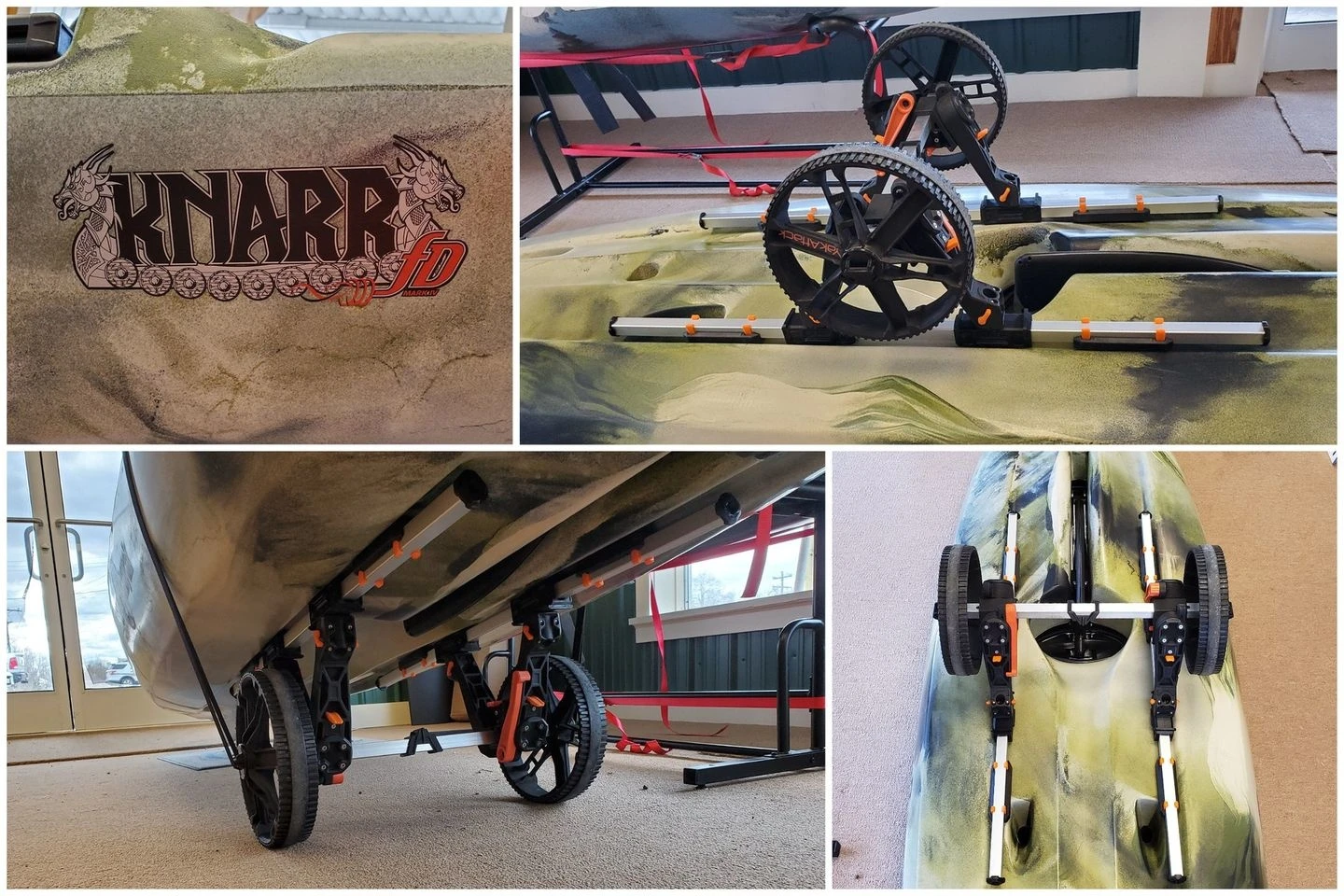 Yak-Attack TowNStow BarCart Kayak Cart - Image 8