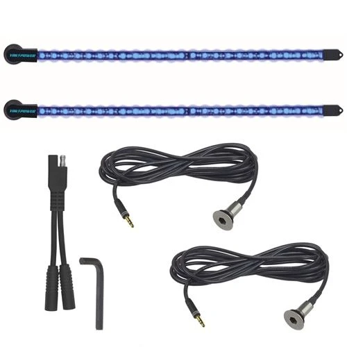 YakPower 2-Piece LED Light Kit Blue 20" - Image 2