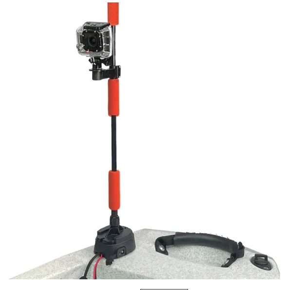 YakPower Lightning Rod PRO Extendable Powered 360 Degree Safety Light And Safety Flag - Image 2