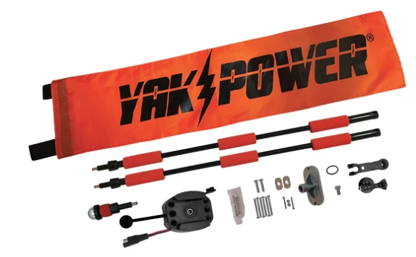 YakPower Lightning Rod PRO Extendable Powered 360 Degree Safety Light And Safety Flag - Image 3