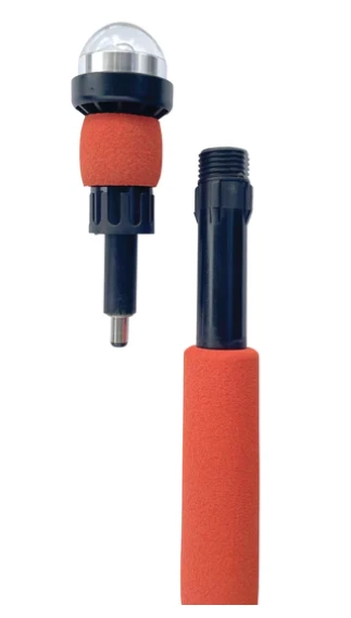 YakPower Lightning Rod PRO Extendable Powered 360 Degree Safety Light And Safety Flag