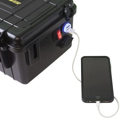 YakPower Power Pack Battery Box With Integrated USB Charging - Image 5